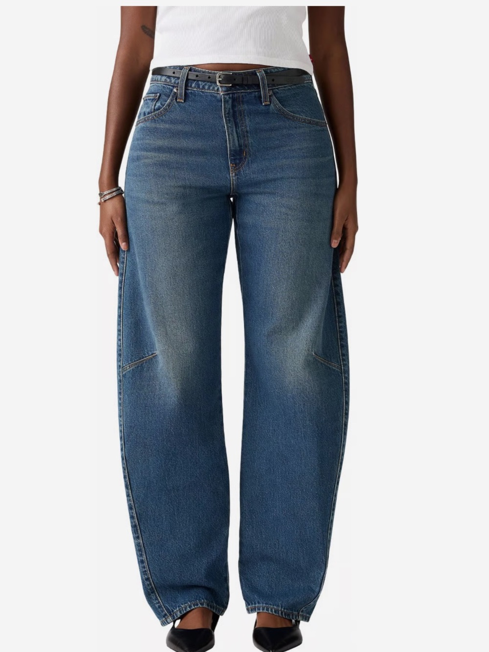 Levi's Baggy Dad Barrel Jeans - Women's